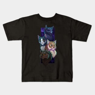 Among the Stars Kids T-Shirt